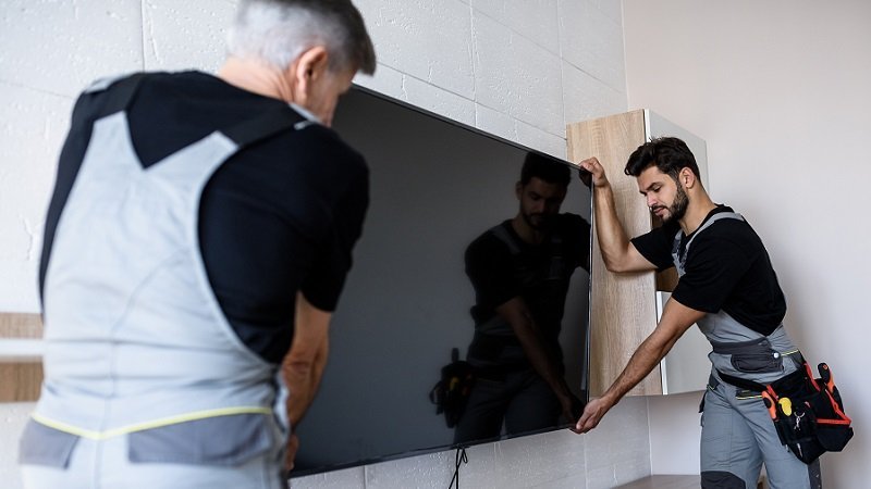 Commercial Display Instalation